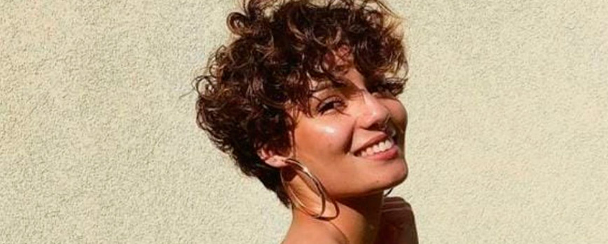 5. Pixie rizado