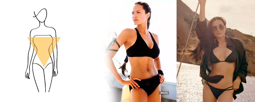 Cuerpo mujer con Forma de V
