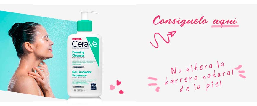 l Gel Limpiador espumoso de CeraVe