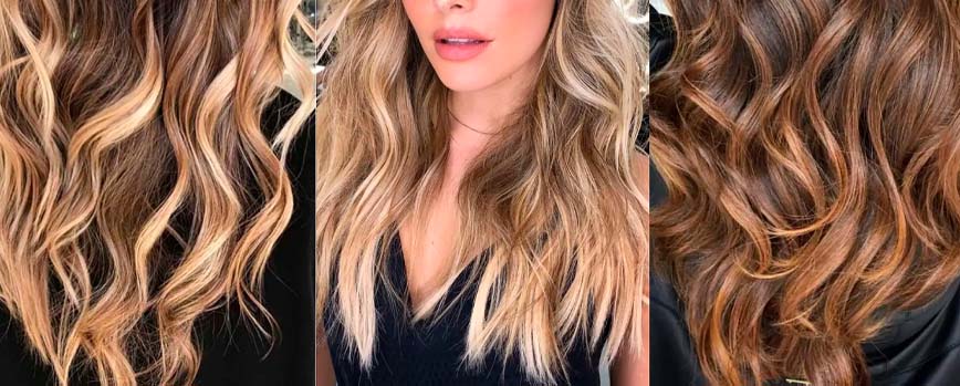 ¿Qué tonos elegir de balayage mechas para disimular canas?