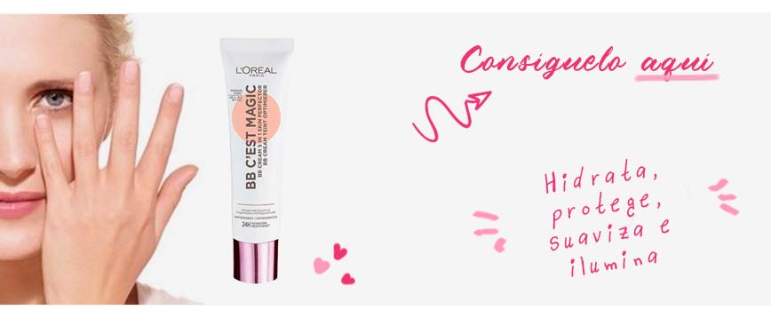 Bb Cream Loreal Paris Magic Skin Corrige Hidrata Tono Medium