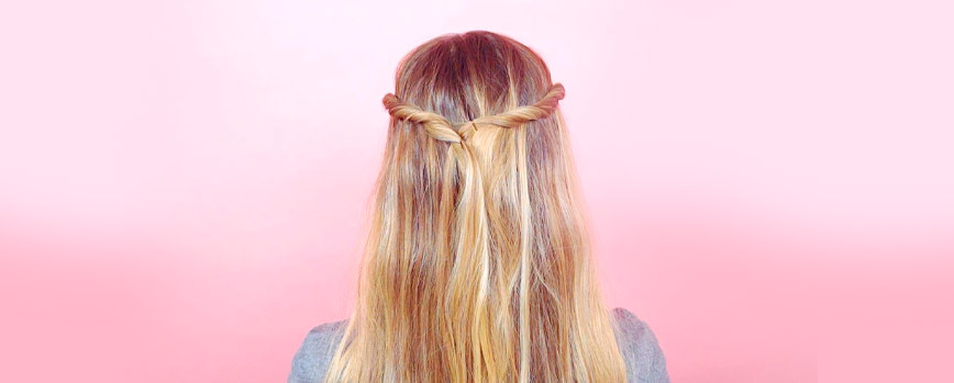 5. Pelo suelto con un twist