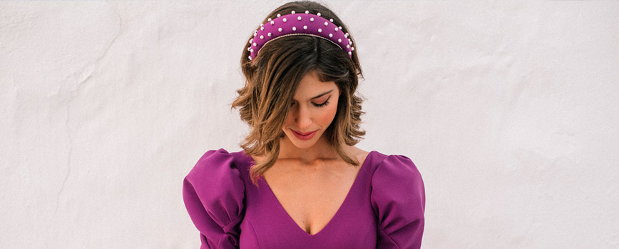 3. Pelo suelto con diadema