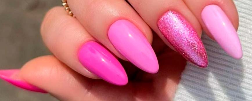 Uñas Barbicore: elegantes y muy coloridas