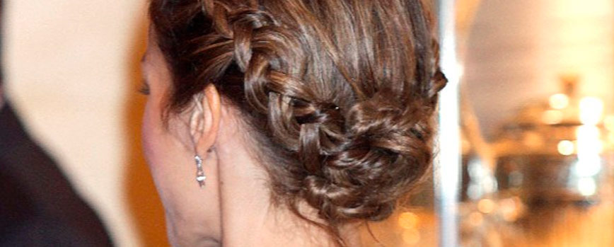 5. Semirrecogido con trenzas