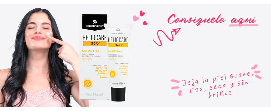 1. Heliocare 360o Gel Oil-Free SPF50