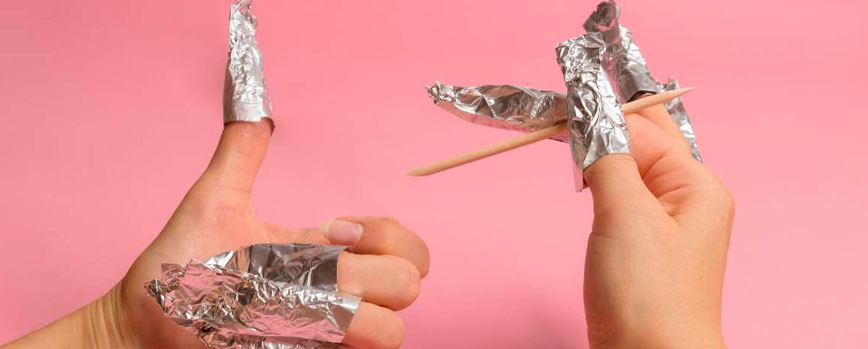 Materiales para quitar las uñas de gel