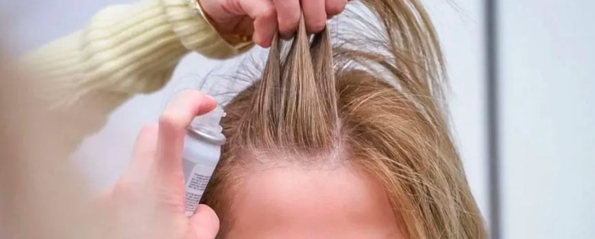 ¿Qué es un spray para canas?