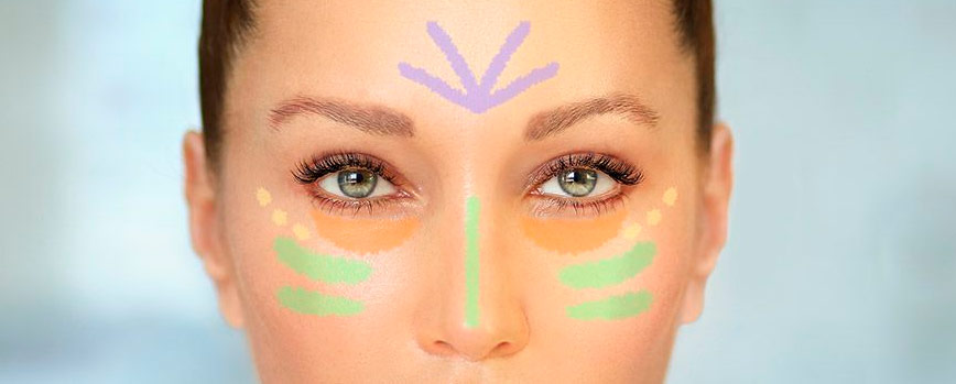 Correctores para ojeras moradas:
