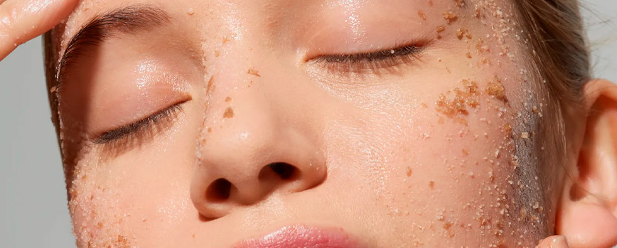 Paso 2: aplicar el exfoliante