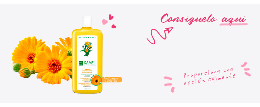 Champú Al Extracto De Caléndula de Kamel