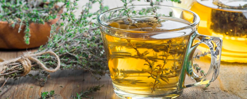 3. Infusión de tomillo