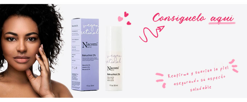 Sérum Vegan Retinol Bakuchiol 2% de Nacomi