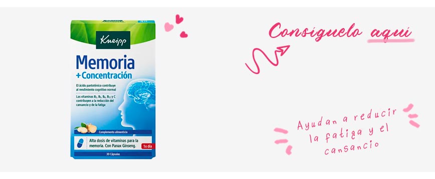 Memoria y Concentración de Kneipp