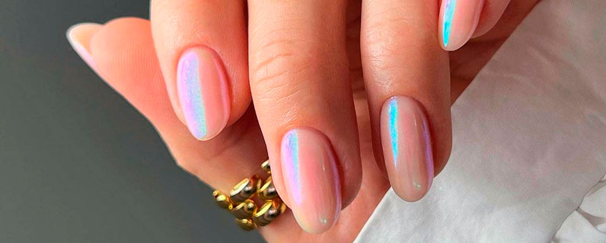 ¿Qué son las uñas efecto perla?
