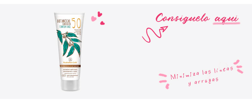 Botanical Sunscreen Tinted Face SPF 50 de Australian Gold