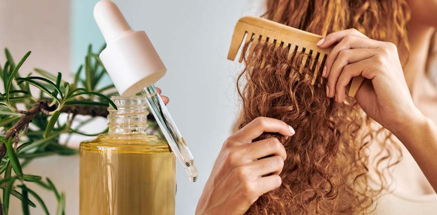 cómo aplicar los aceites para el cabello
