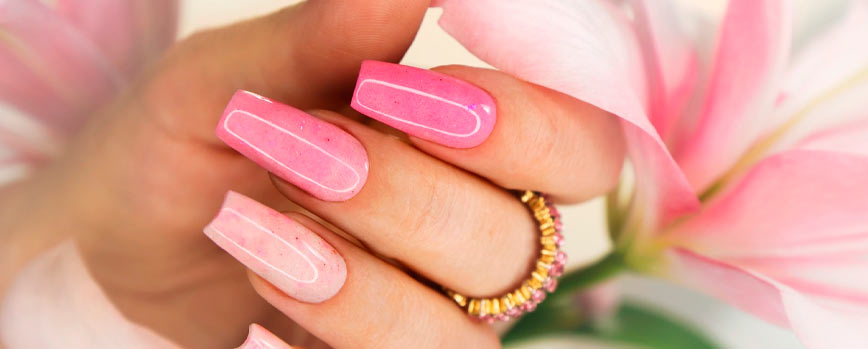 Manicura Barbiecore