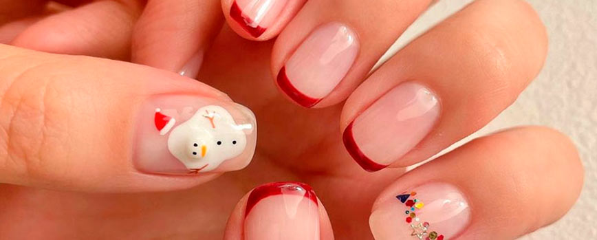 1. Manicura francesa, un clásico que nunca falla