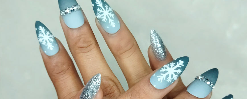Degradado de colores navideños: