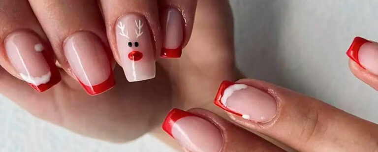 Ideas de uñas de Navidad rojas que arrasarán estas fiestas | Blog Druni