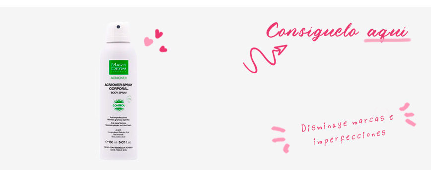 Spray Corporal Acniover de Martiderm