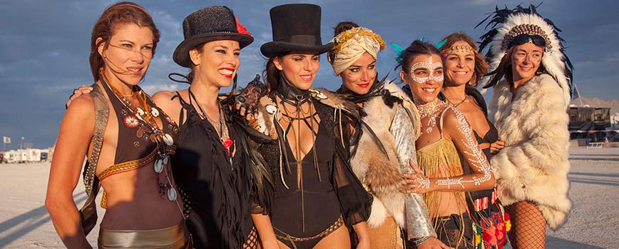 Burning Man outfit mujer