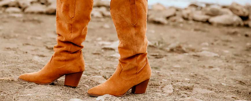 Outfit botas cowboy camel