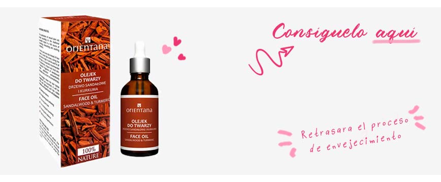 Face Oil Sandalwood & Turmeric Orientana