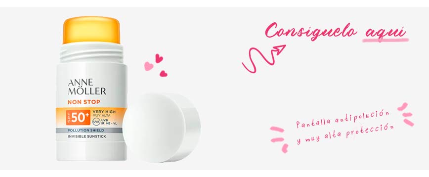 Non Stop Invisible Sunstick SPF50+ Anne Moller