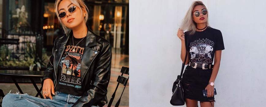 Outfit concierto rock