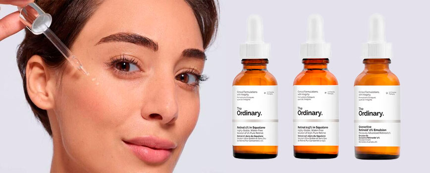 combinación retinol