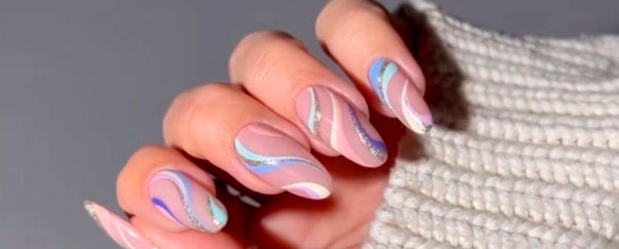 Uñas con ondas
