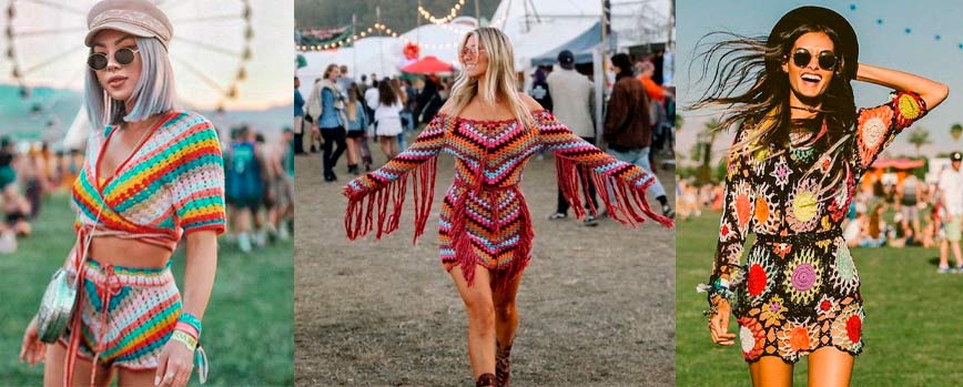 Outfit festival de crochet
