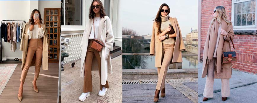 Look clásico con un toque de textura