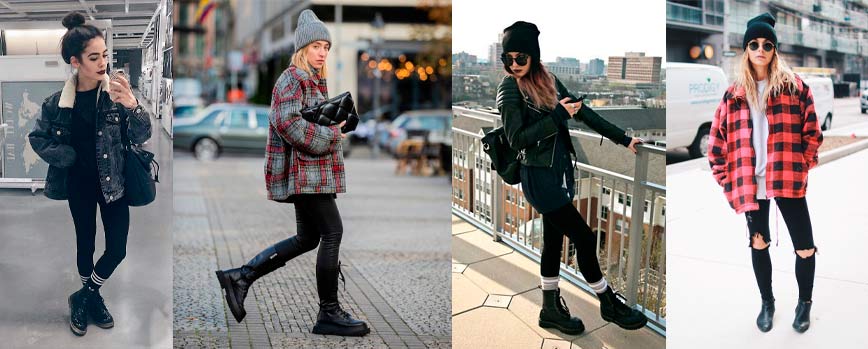 Outfit invierno al más puro estilo grunge