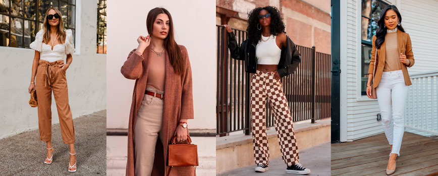Marron y rojo combinan ropa hotsell