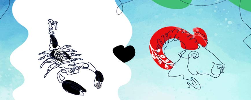 La compatibilidad entre Aries y Escorpio: puntos en común y diferencias