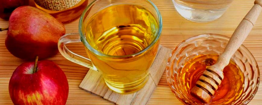 #3. Remedio con miel y vinagre