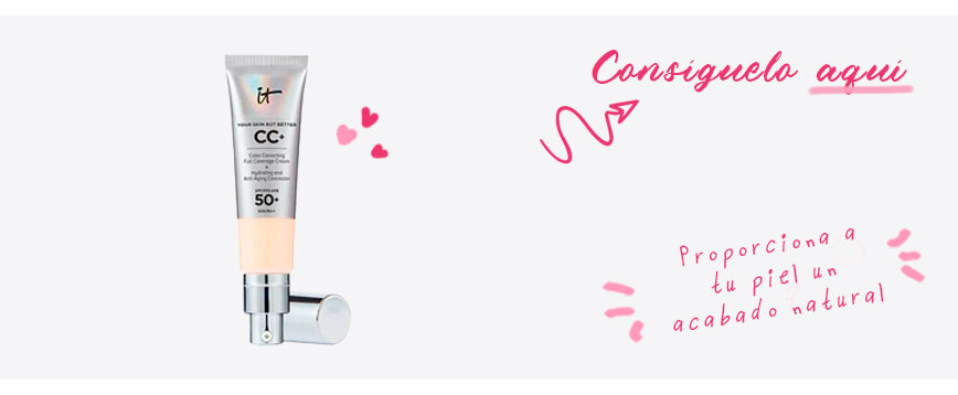 CC + Cream Full-Coverage Foundation With Spf 50+ de IT Cosmetics