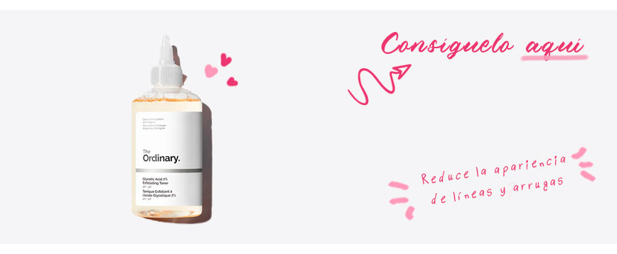 Glycolic Acid 7% Exfoliating Toner de The Ordinary