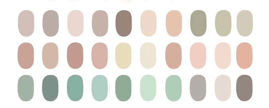 Opta por colores neutros