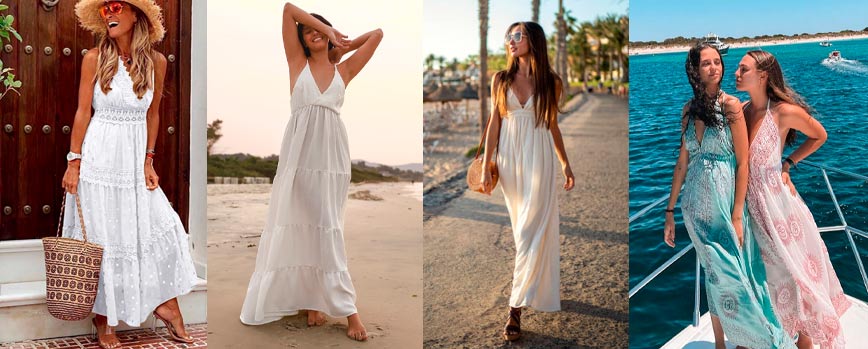 Look de fiesta en la playa