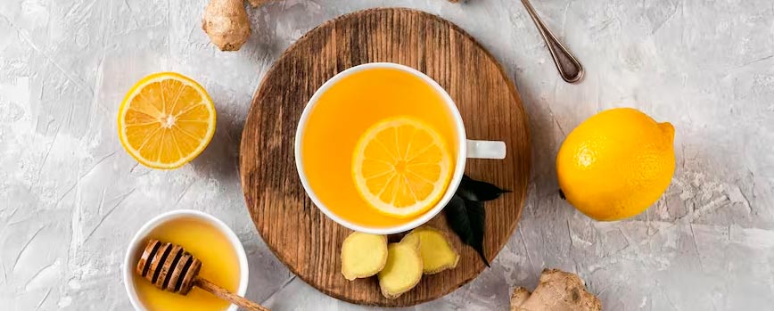 ¿Cómo hacer infusión de jengibre y limón?