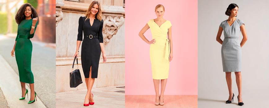 Look clásico oficina mujer