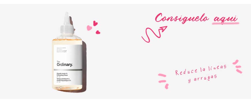 Glycolic Acid 7% de The Ordinary