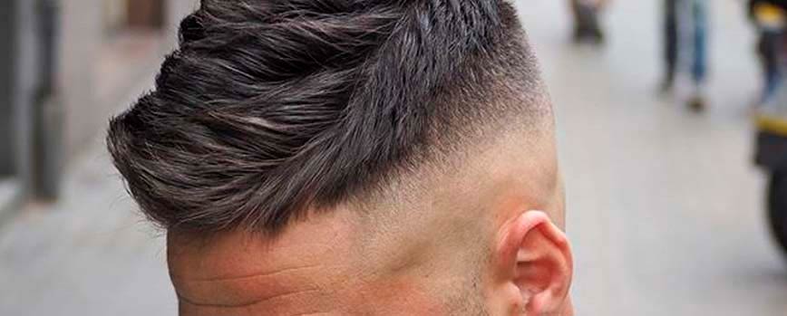 Corte degradado con textura