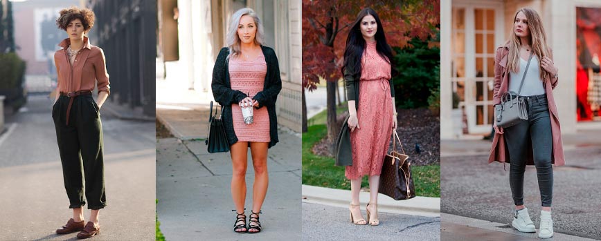 Otros colores para combinar el dusty rose