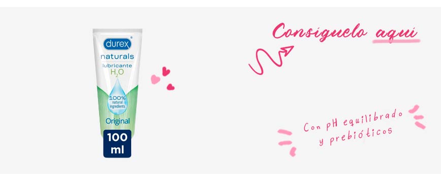 Lubricante Naturals H20 Original de Durex