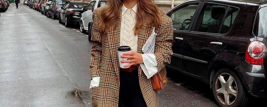 ¿A quién le favorece una blazer cuadros combinar?